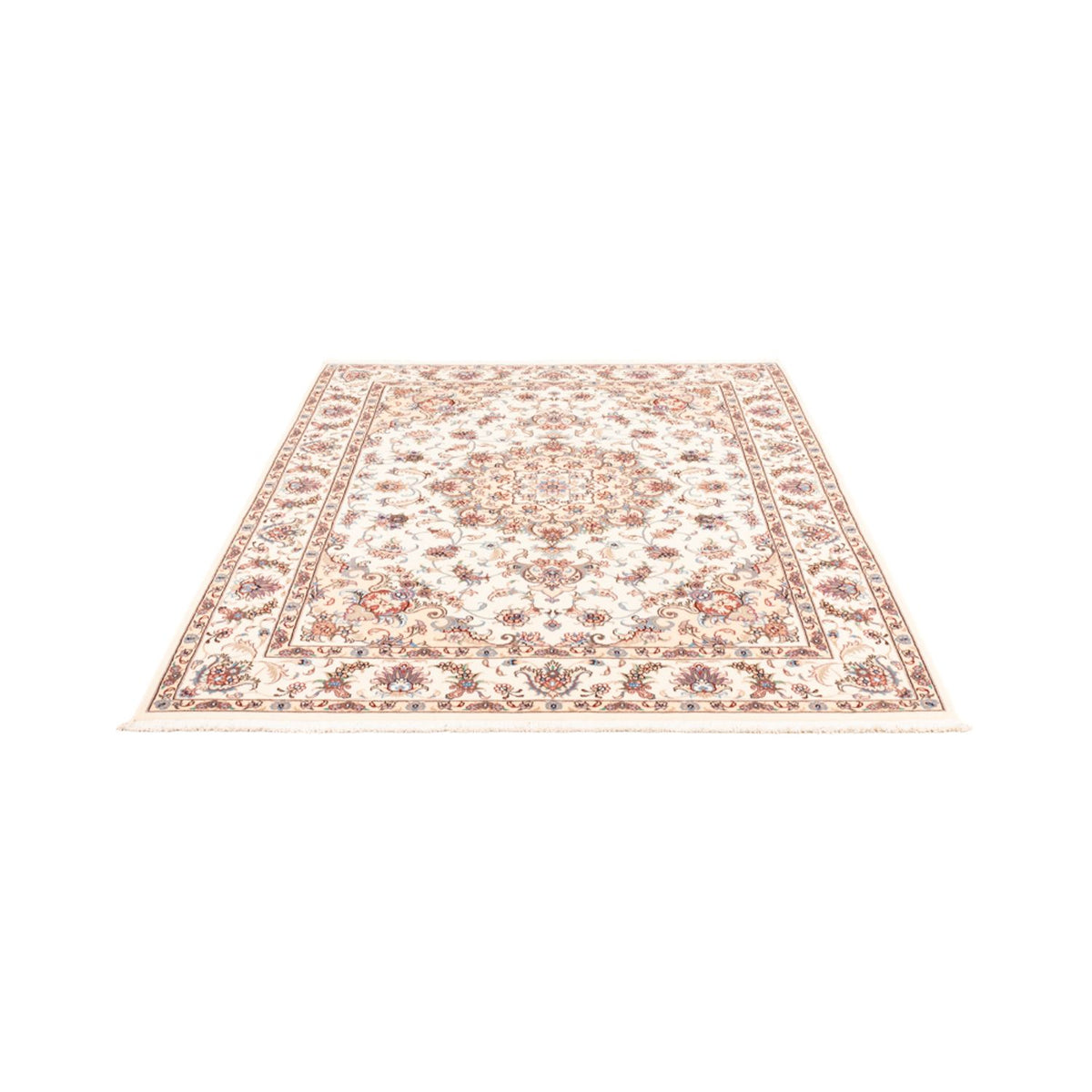 Tapis persan - Tabriz - 196 x 153 cm - crème