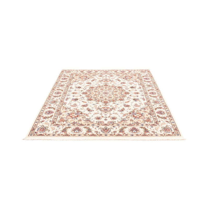 Tapis persan - Tabriz - 196 x 153 cm - crème