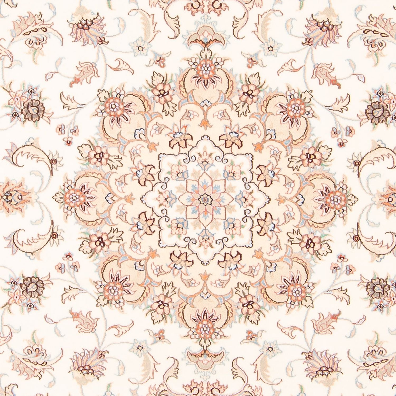 Tapis persan - Tabriz - Royal - 203 x 148 cm - crème