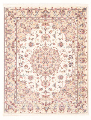 Tapis persan - Tabriz - Royal - 196 x 150 cm - crème