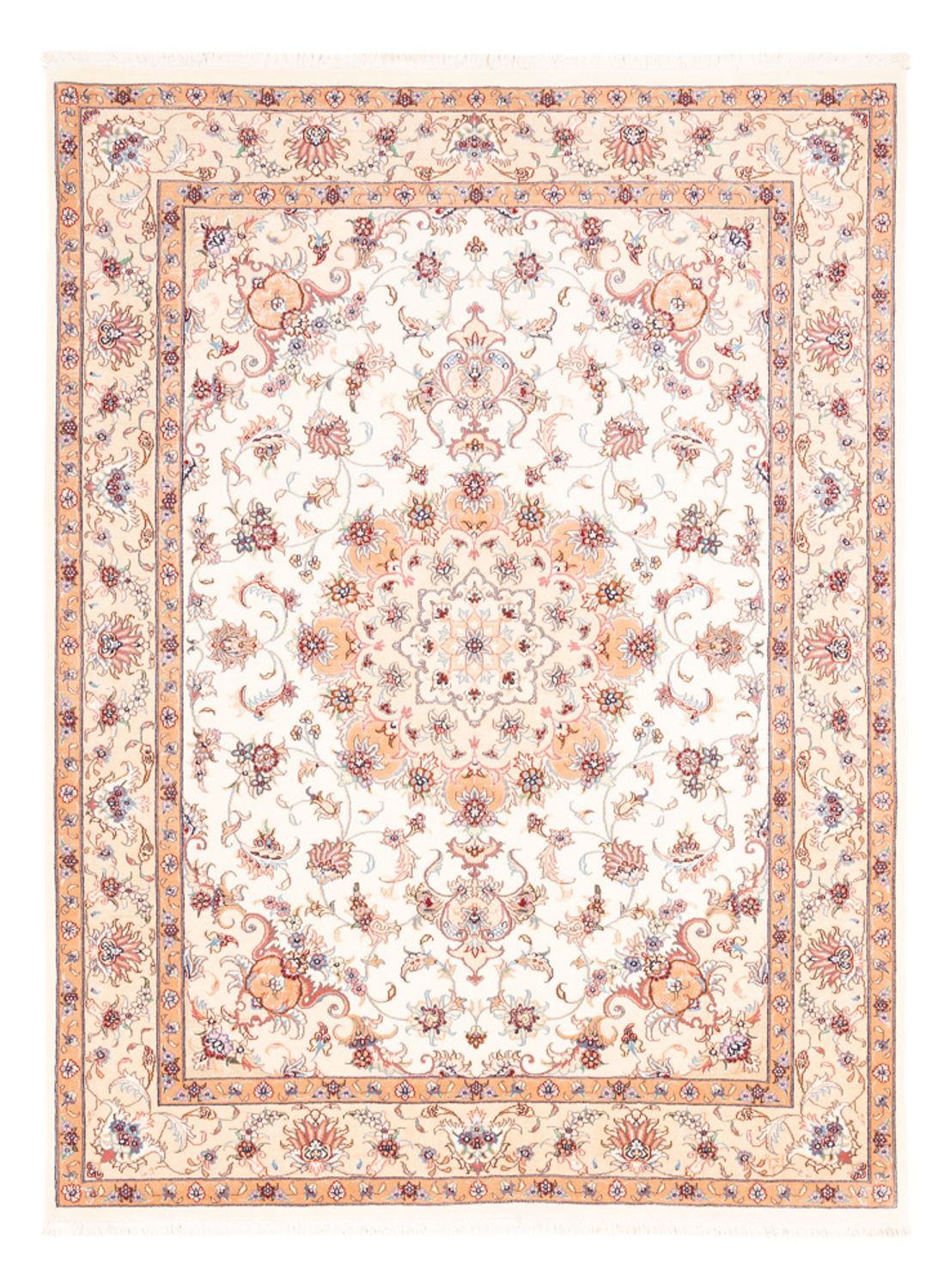Tapis persan - Tabriz - 200 x 150 cm - crème