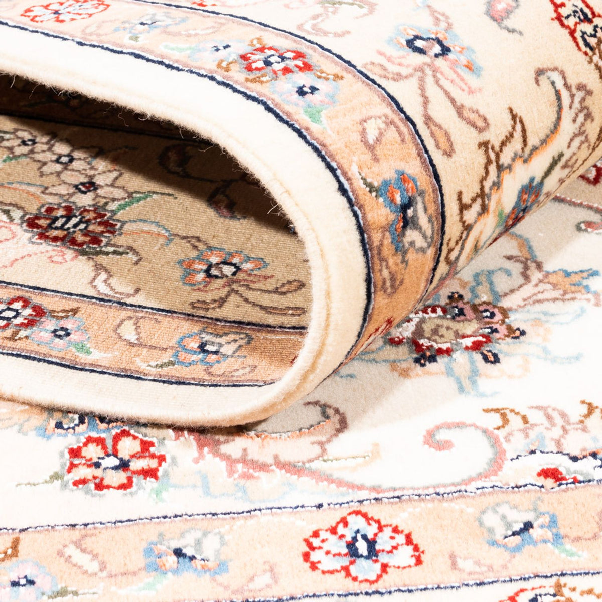 Tapis persan - Tabriz - 200 x 150 cm - crème