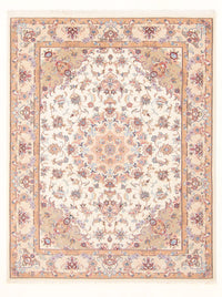 Tapis persan - Tabriz - Royal - 195 x 147 cm - crème