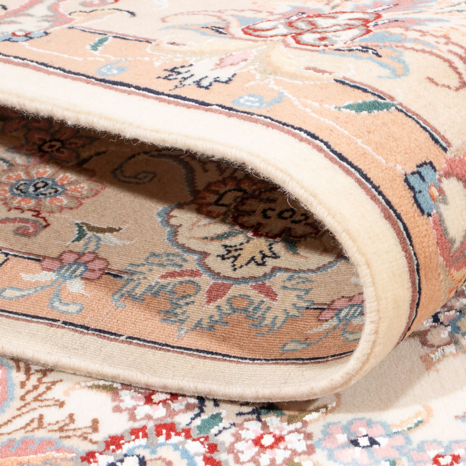 Tapis persan - Tabriz - Royal - 195 x 147 cm - crème