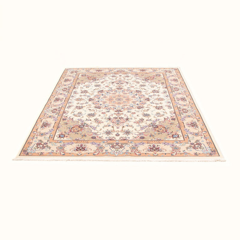 Tapis persan - Tabriz - Royal - 195 x 147 cm - crème