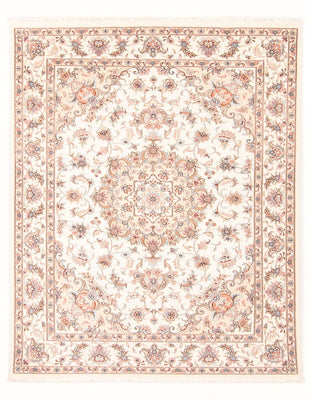 Tapis persan - Tabriz - Royal - 197 x 152 cm - crème