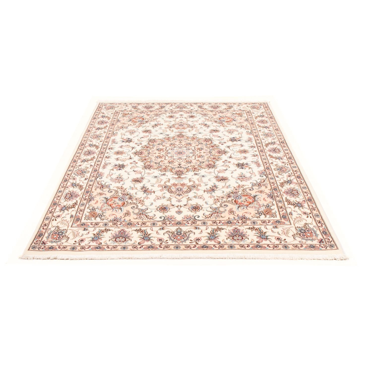 Tapis persan - Tabriz - Royal - 197 x 152 cm - crème