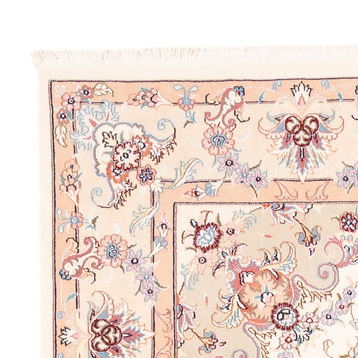 Tapis persan - Tabriz - 202 x 150 cm - crème