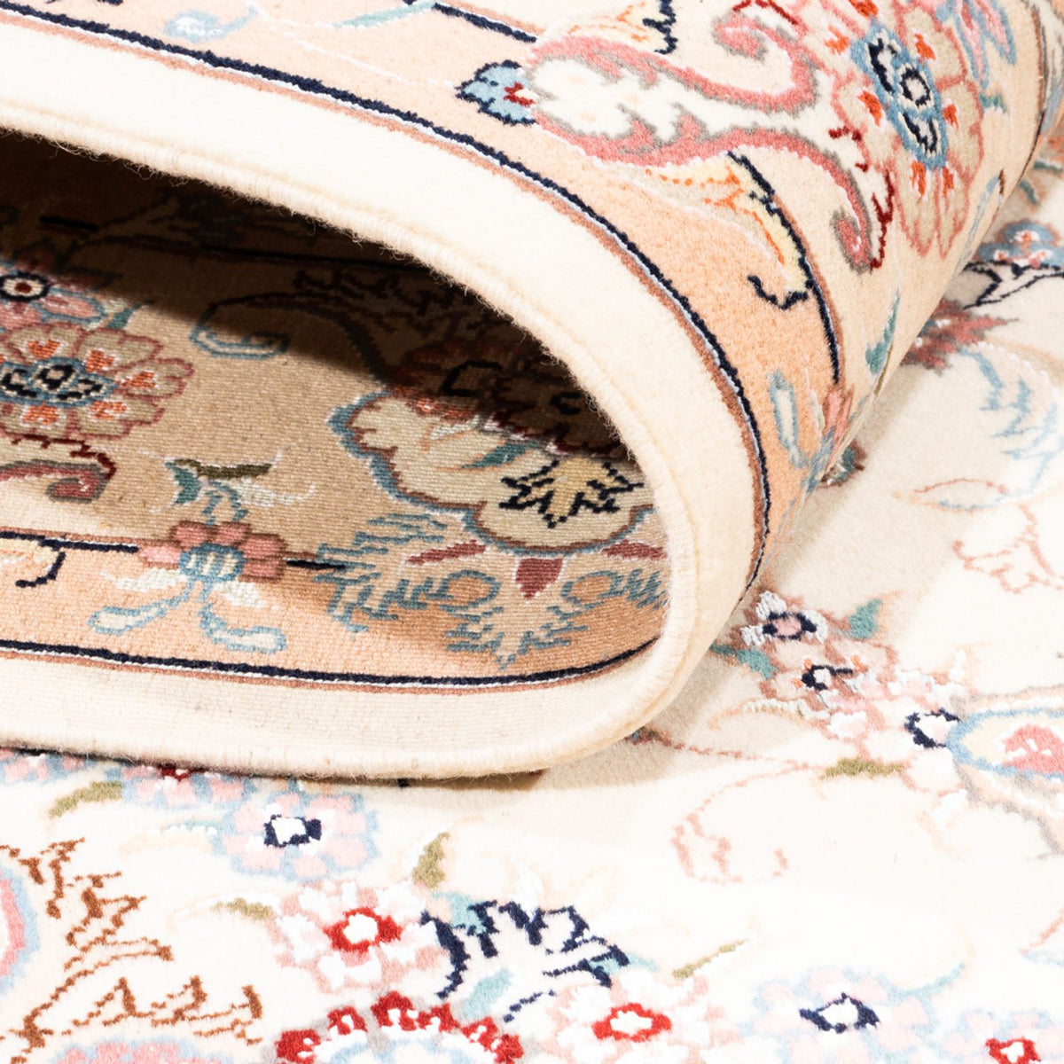 Tapis persan - Tabriz - 202 x 150 cm - crème