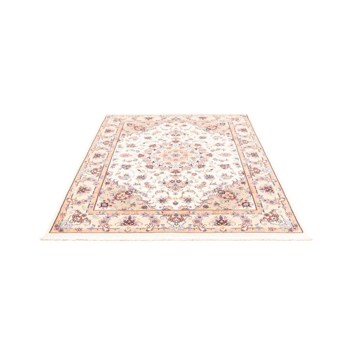 Tapis persan - Tabriz - 202 x 150 cm - crème