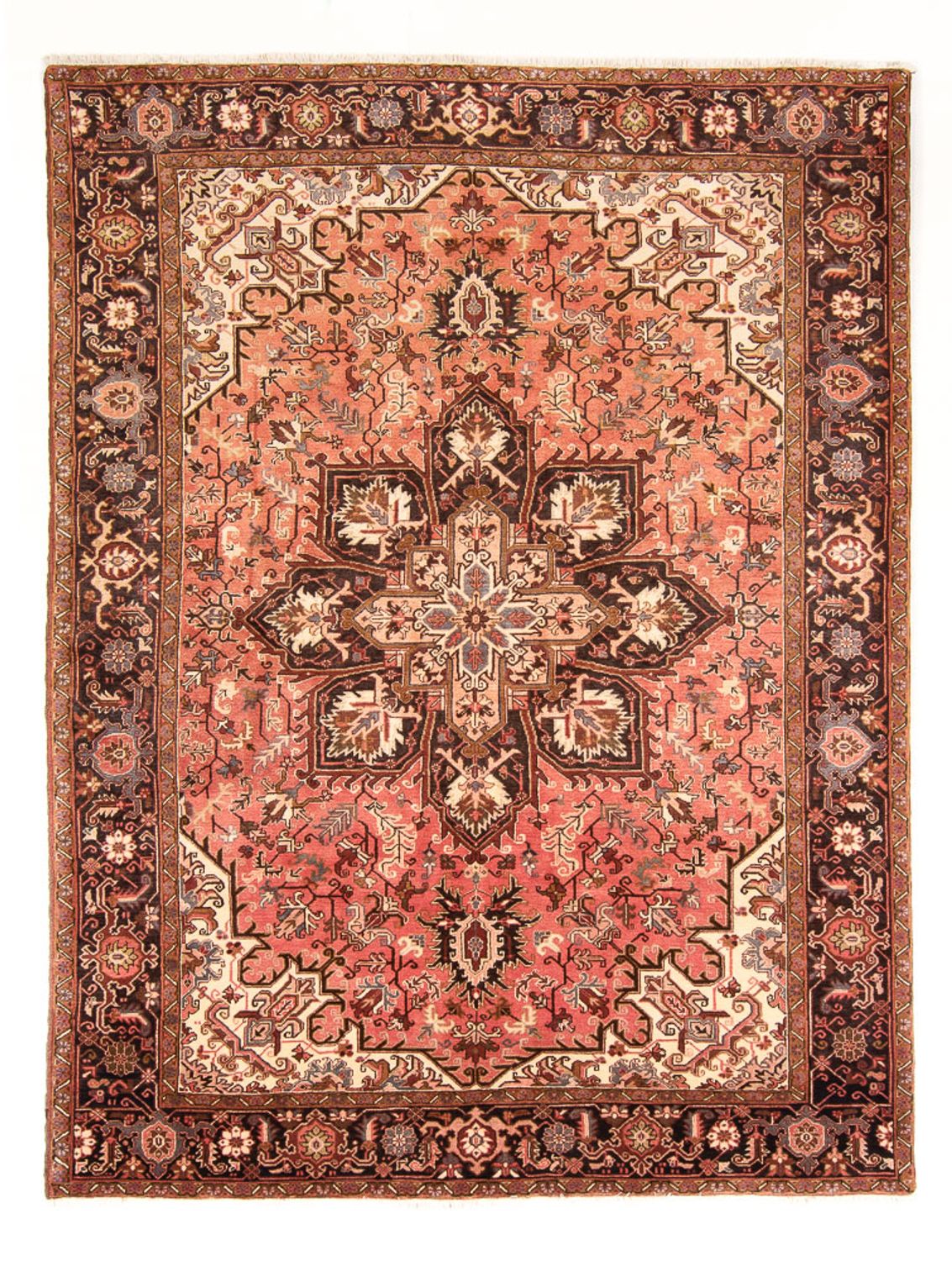 Tapis persan - Nomadic - 304 x 196 cm - rouge