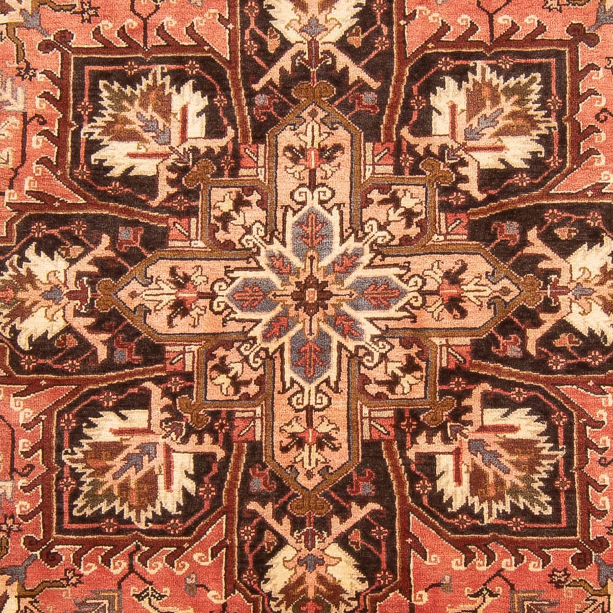 Tapis persan - Nomadic - 304 x 196 cm - rouge