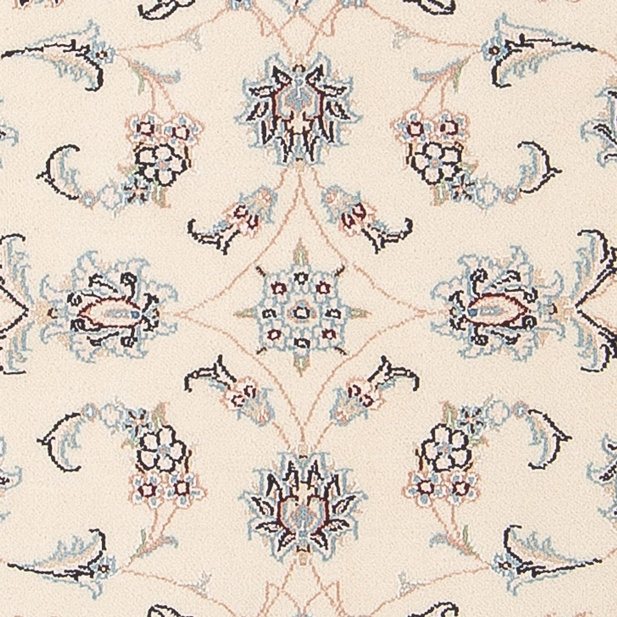 Tapis persan - Nain - Premium - 108 x 80 cm - crème