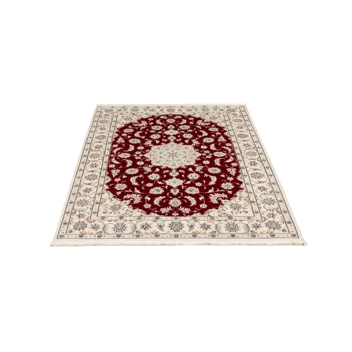 Tapis persan - Nain - Premium - 176 x 117 cm - rouge