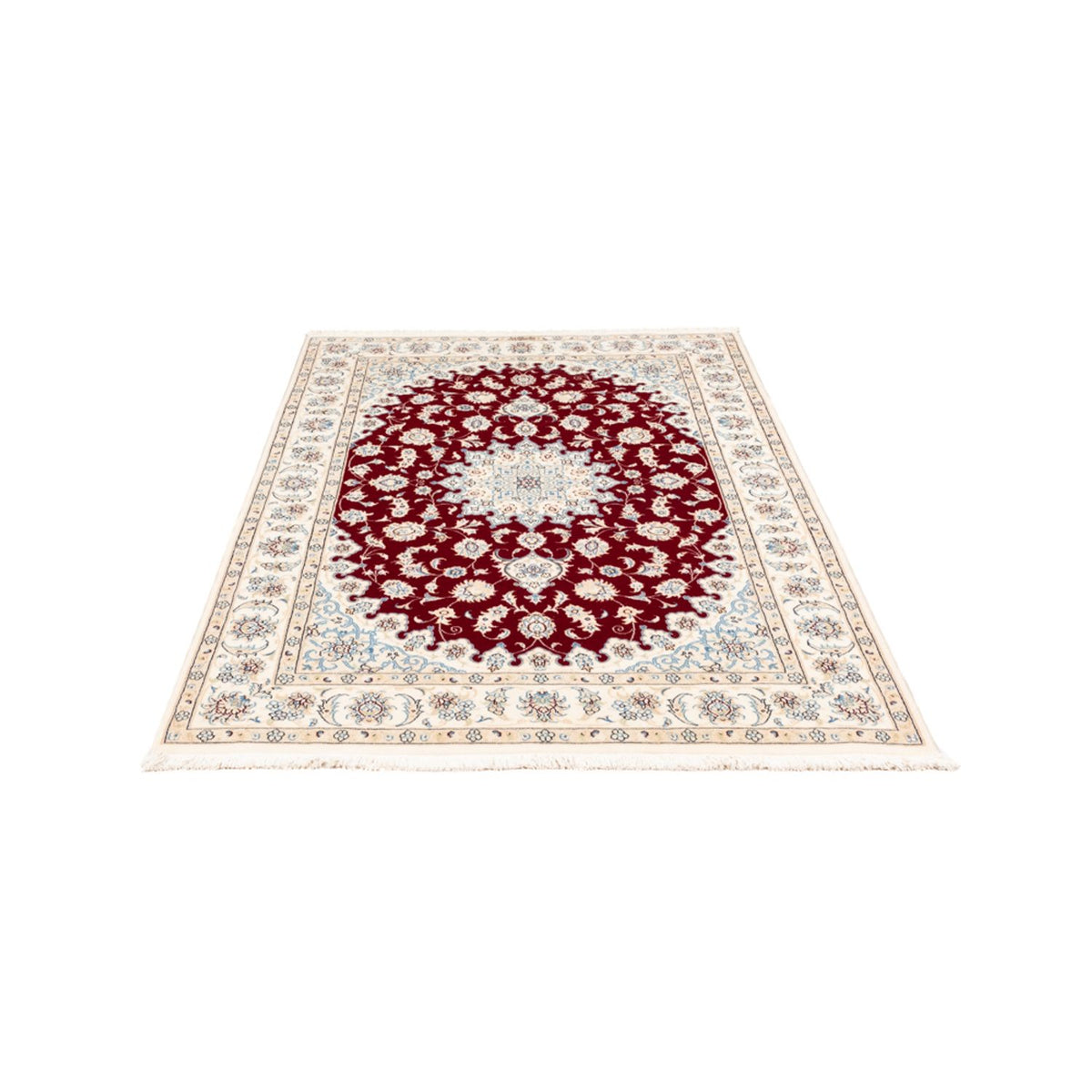 Tapis persan - Nain - Premium - 176 x 119 cm - rouge