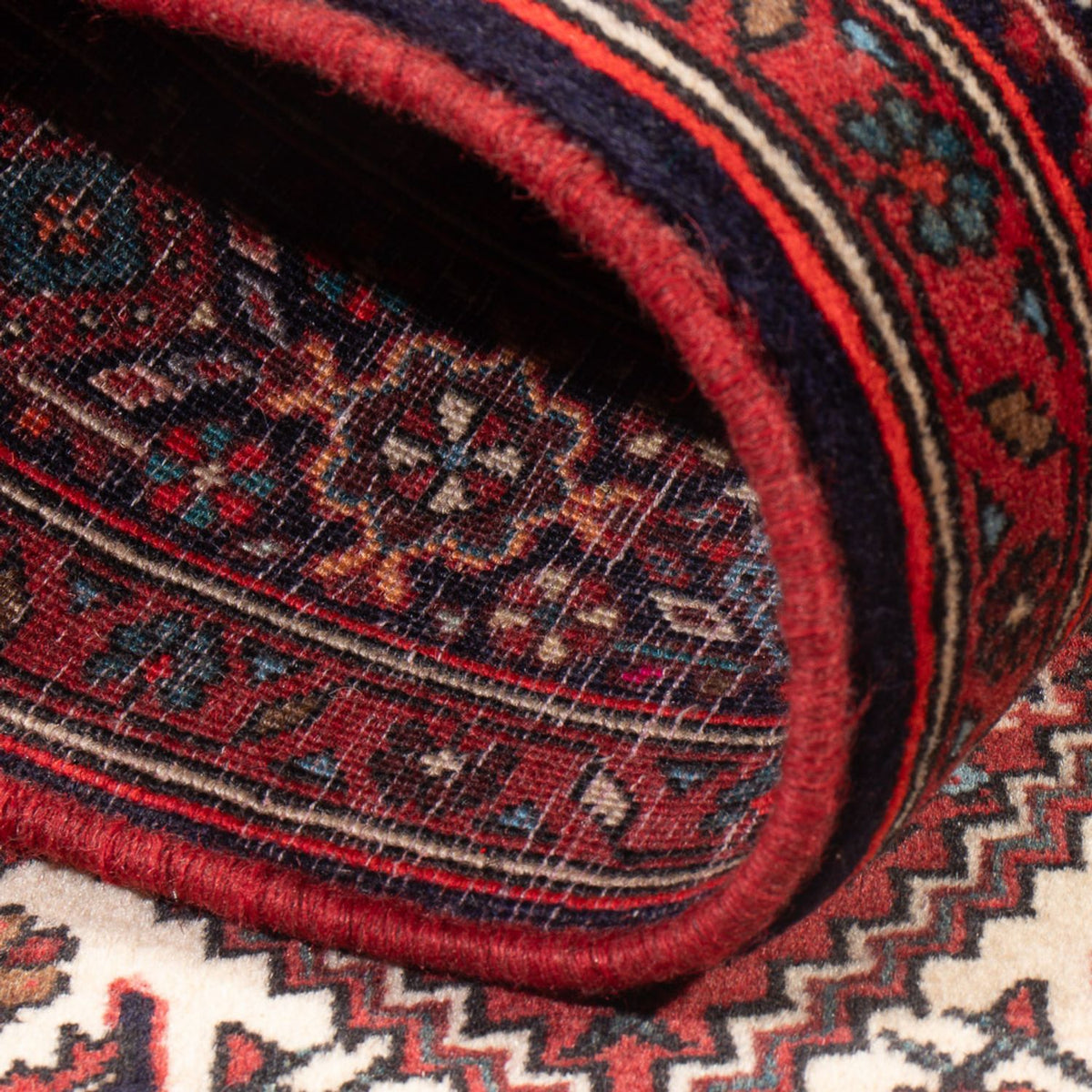 Tapis persan - Nomadic - 119 x 80 cm - crème