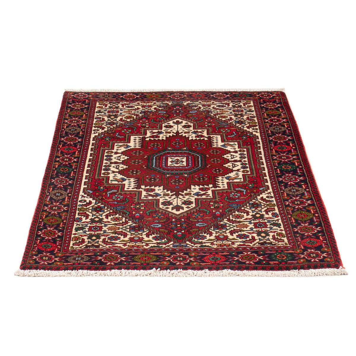 Tapis persan - Nomadic - 122 x 78 cm - crème