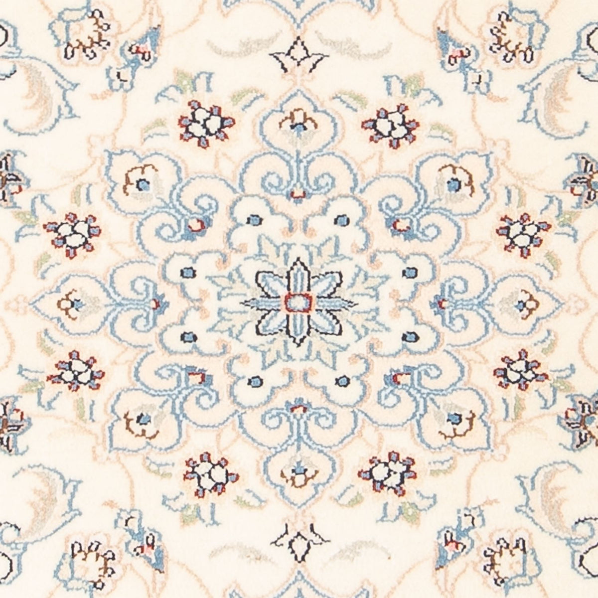 Tapis persan - Nain - Premium - 119 x 81 cm - crème