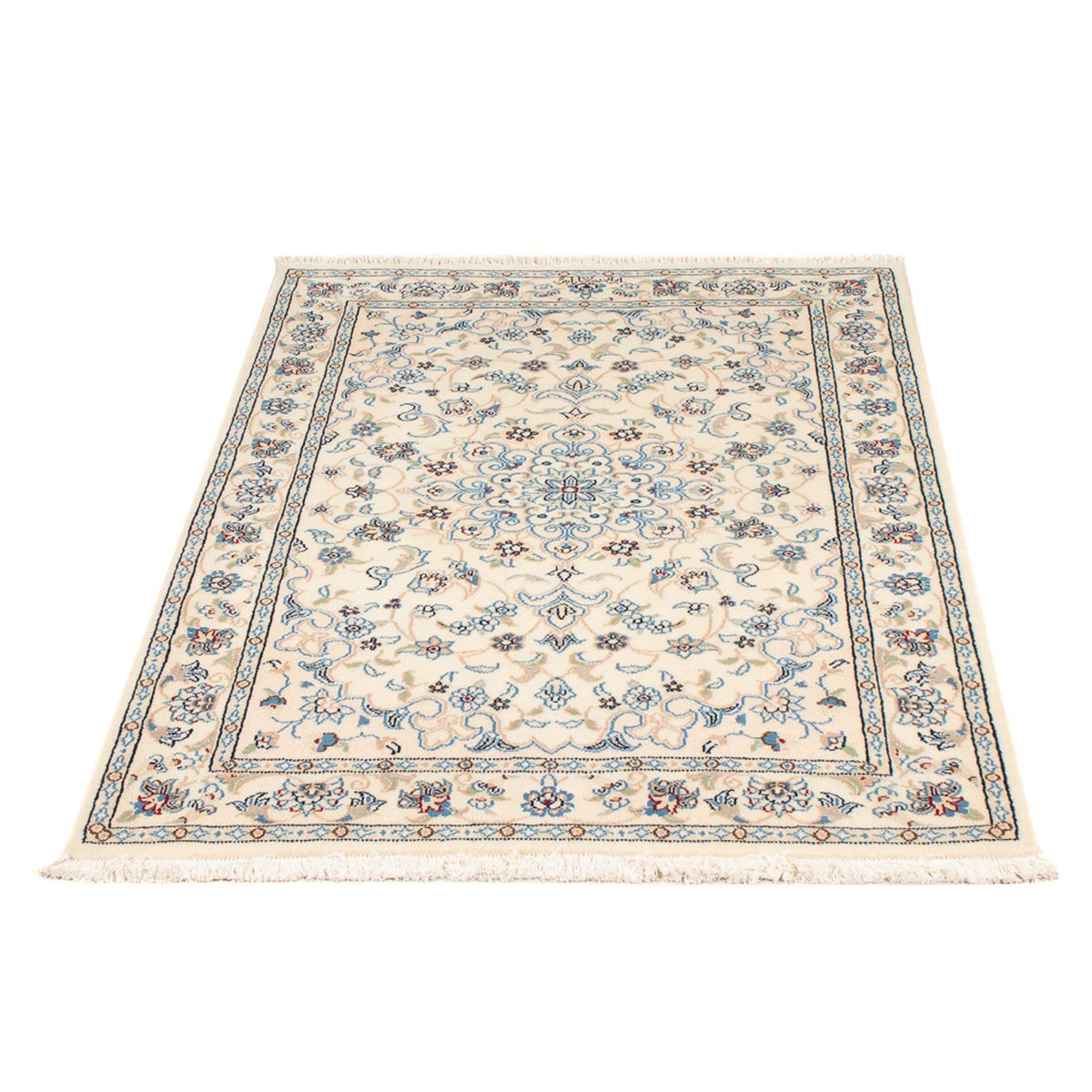 Tapis persan - Nain - Premium - 119 x 81 cm - crème