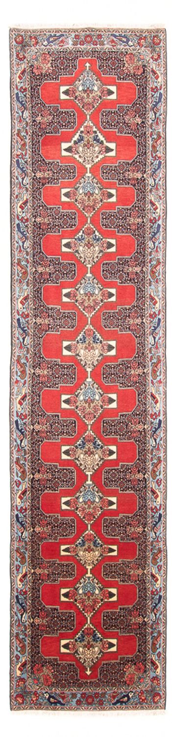 Tapis de couloir Tapis persan - Classique - 378 x 89 cm - rouge