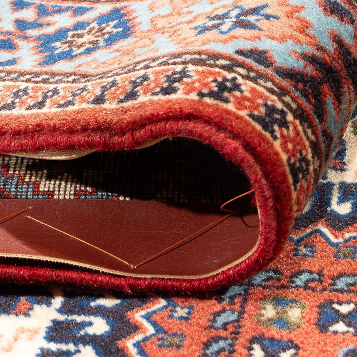 Tapis de couloir Tapis persan - Nomadic - 398 x 82 cm - crème