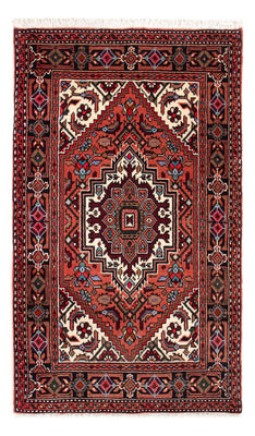 Tapis persan - Nomadic - 90 x 54 cm - rouge
