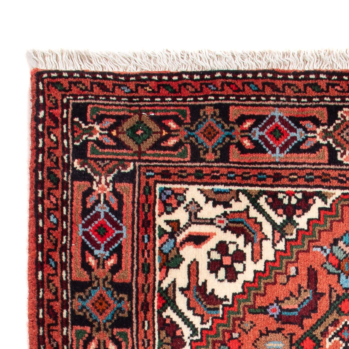 Tapis persan - Nomadic - 86 x 53 cm - rouge