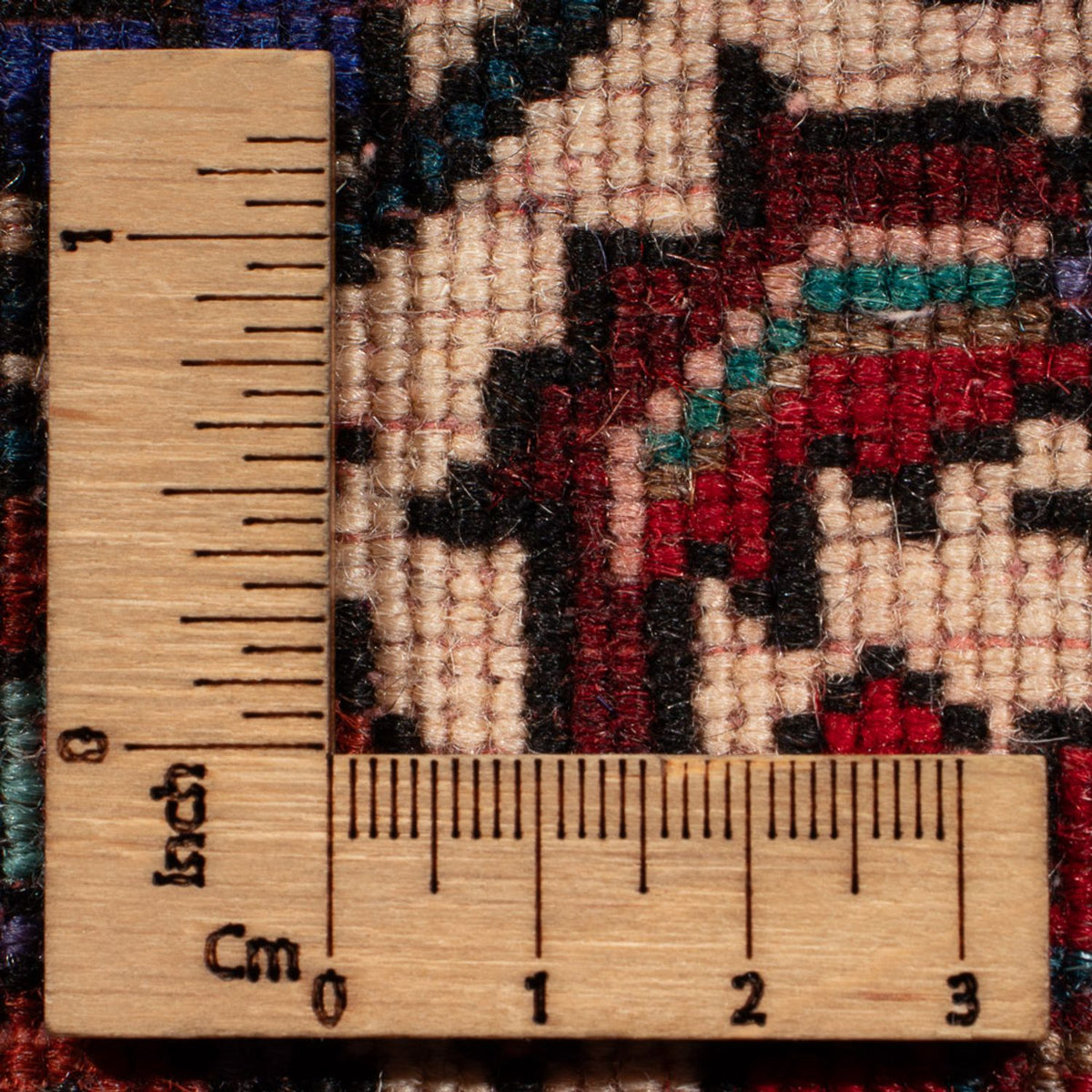 Tapis persan - Nomadic - 80 x 51 cm - rouge