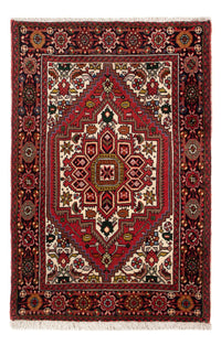 Tapis persan - Nomadic - 90 x 61 cm - rouge