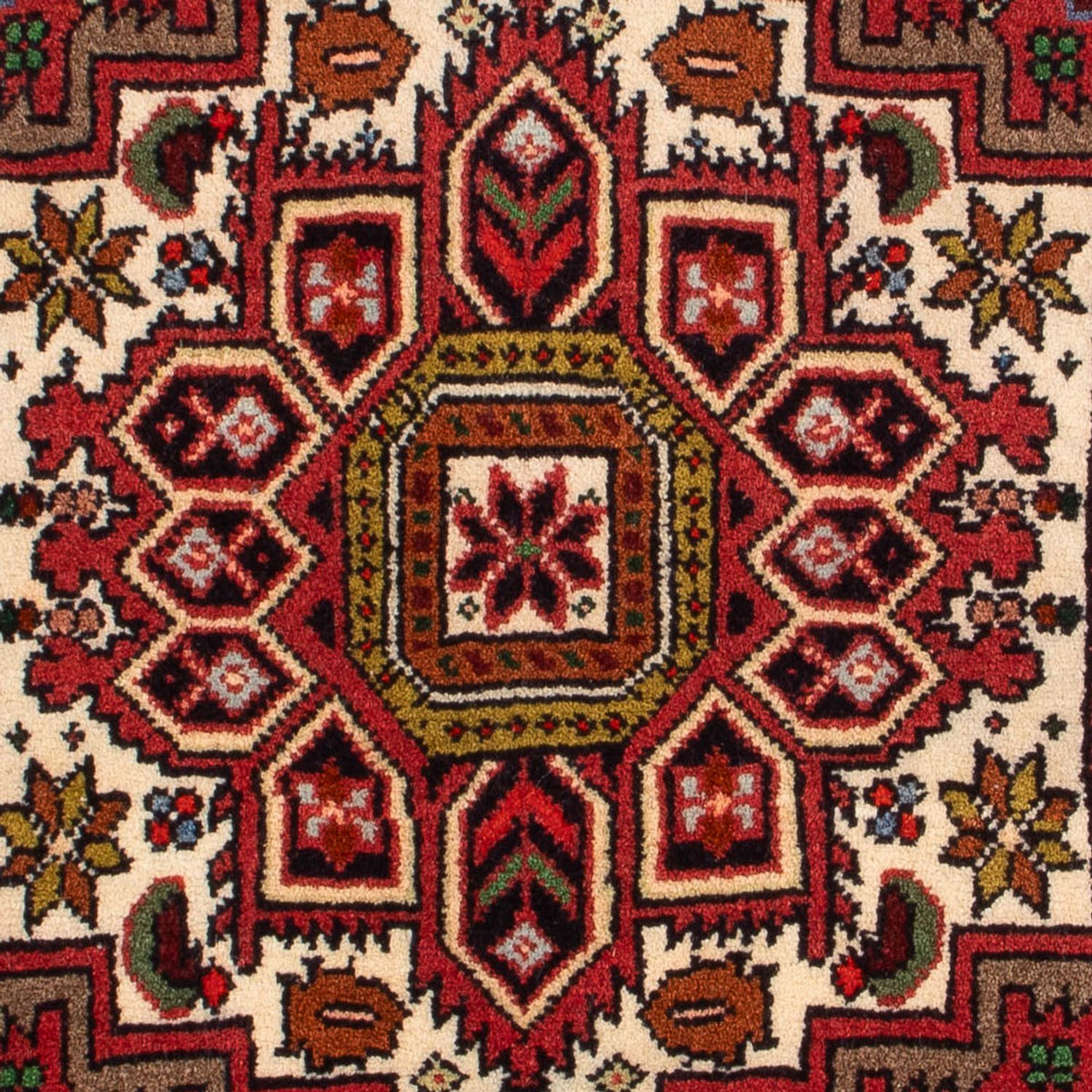 Tapis persan - Nomadic - 90 x 61 cm - rouge
