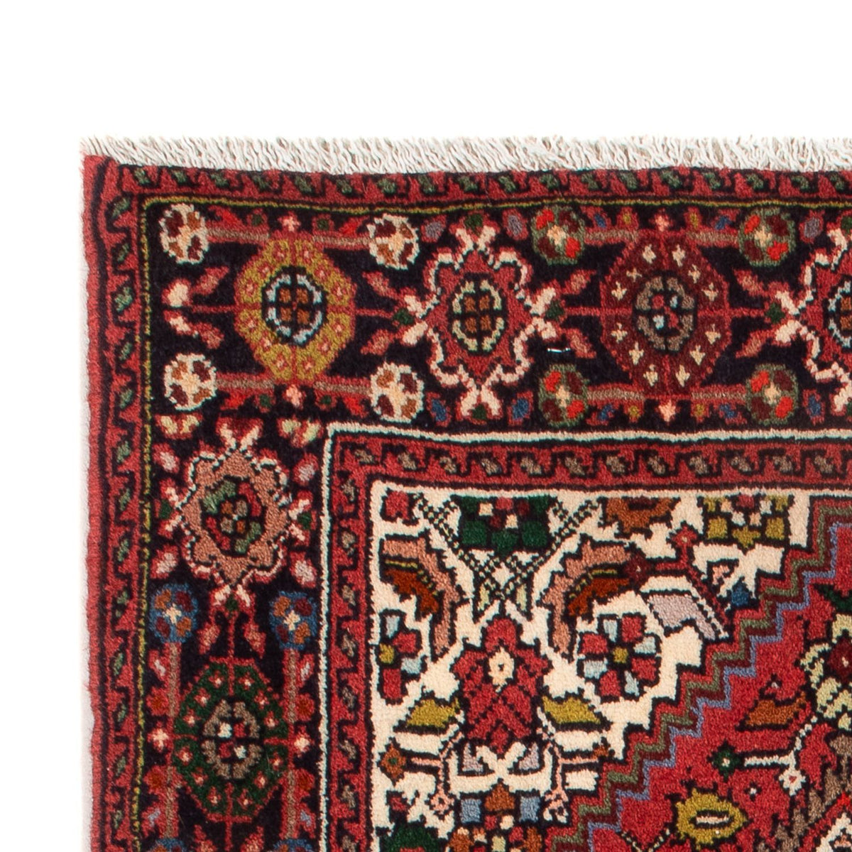 Tapis persan - Nomadic - 90 x 61 cm - rouge