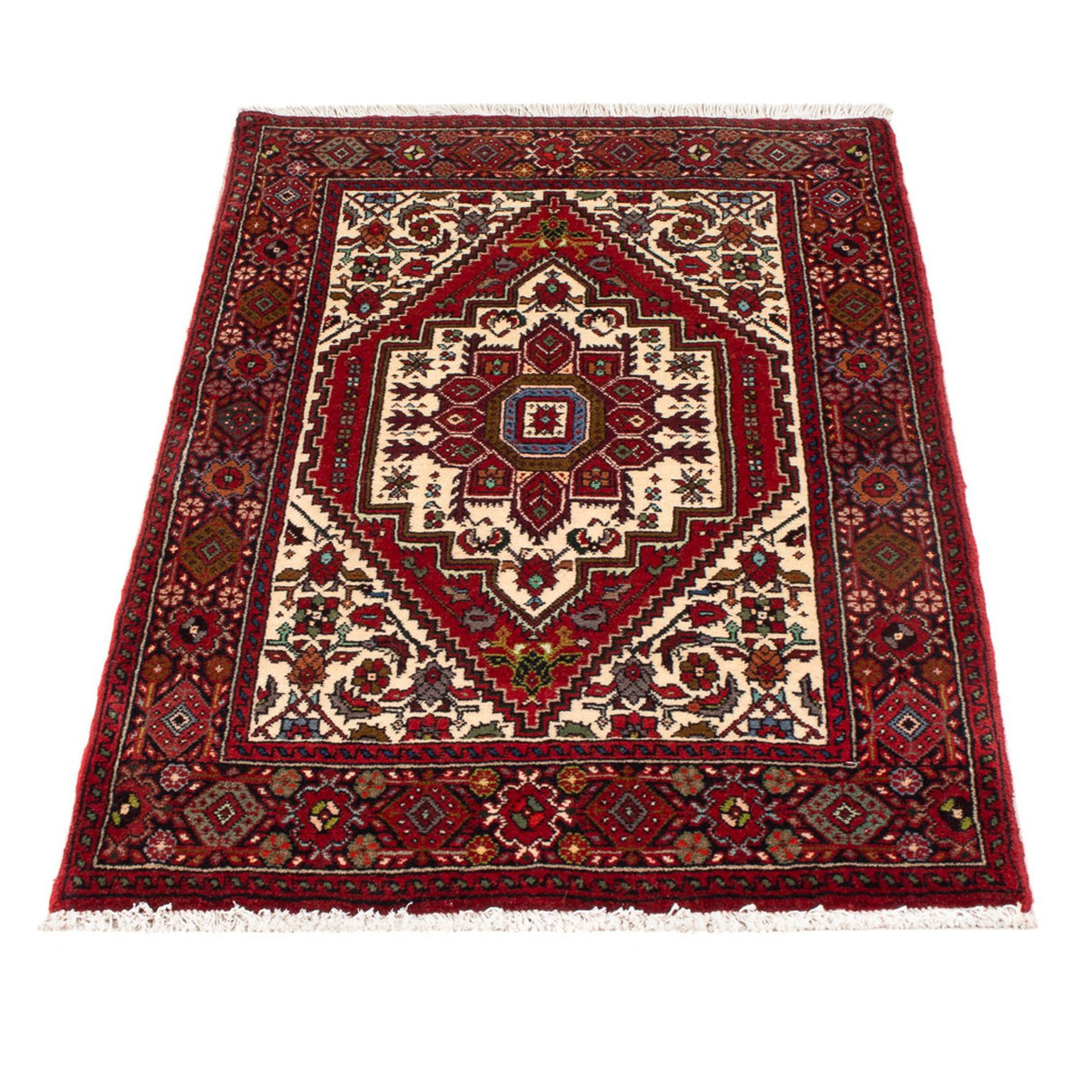 Tapis persan - Nomadic - 102 x 60 cm - crème