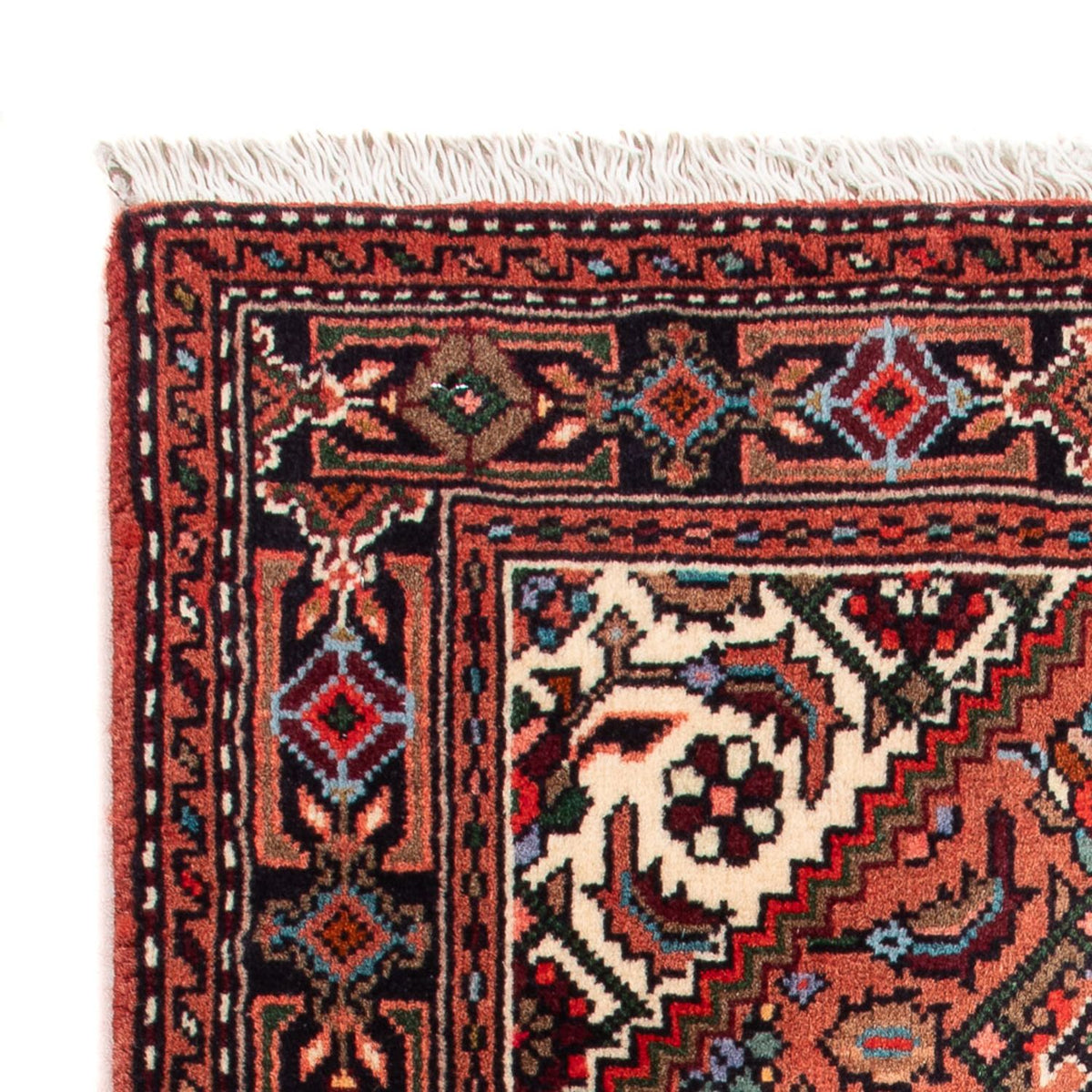 Tapis persan - Nomadic - 88 x 55 cm - rouge
