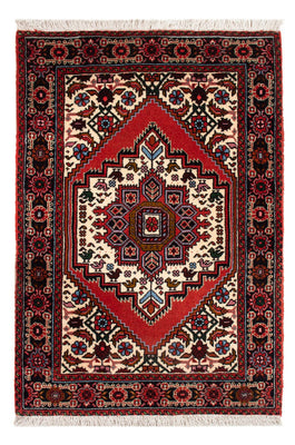 Tapis persan - Nomadic - 90 x 60 cm - rouge