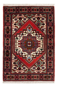 Tapis persan - Nomadic - 90 x 60 cm - rouge