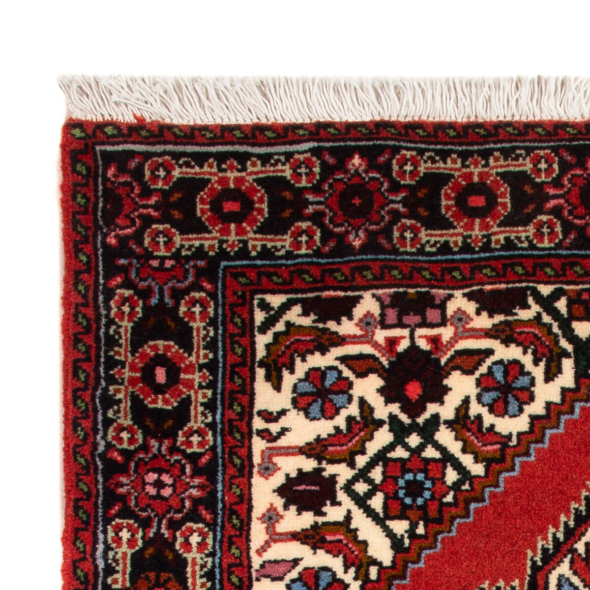 Tapis persan - Nomadic - 90 x 60 cm - rouge