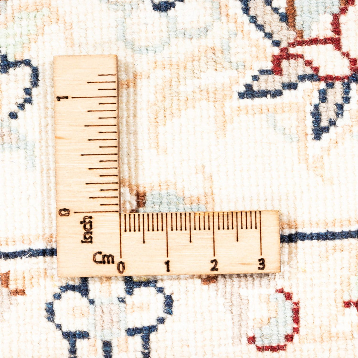 Tapis persan - Nain - Premium - 174 x 120 cm - crème