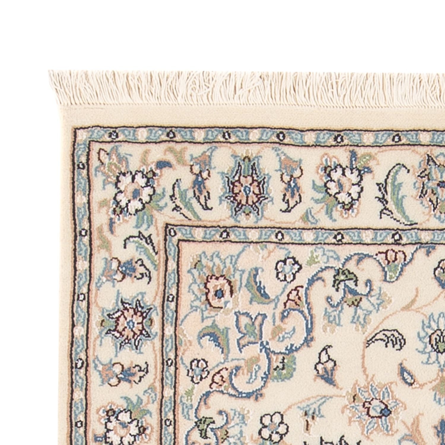 Tapis persan - Nain - Premium - 120 x 75 cm - crème
