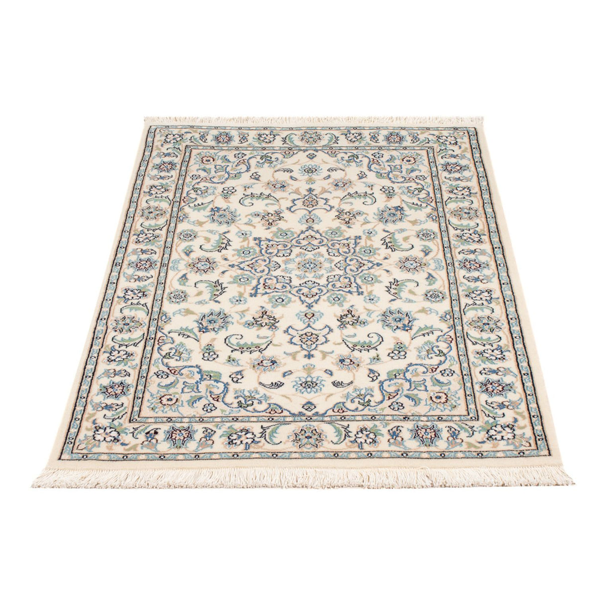 Tapis persan - Nain - Premium - 120 x 75 cm - crème