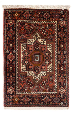 Tapis persan - Nomadic - 60 x 40 cm - rouge