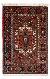 Tapis persan - Nomadic - 60 x 40 cm - rouge