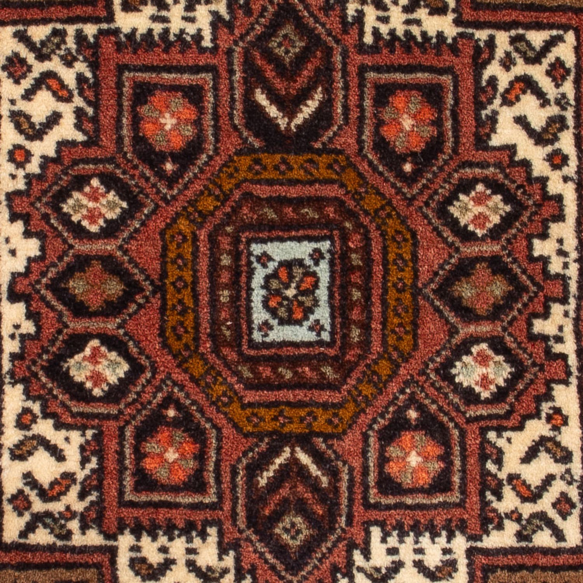 Tapis persan - Nomadic - 60 x 40 cm - rouge
