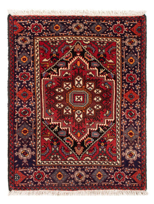 Tapis persan - Nomadic - 60 x 40 cm - rouge
