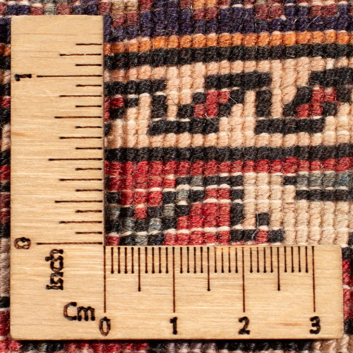 Tapis persan - Nomadic - 60 x 40 cm - rouge