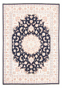 Tapis persan - Tabriz - Royal - 235 x 170 cm - bleu foncé