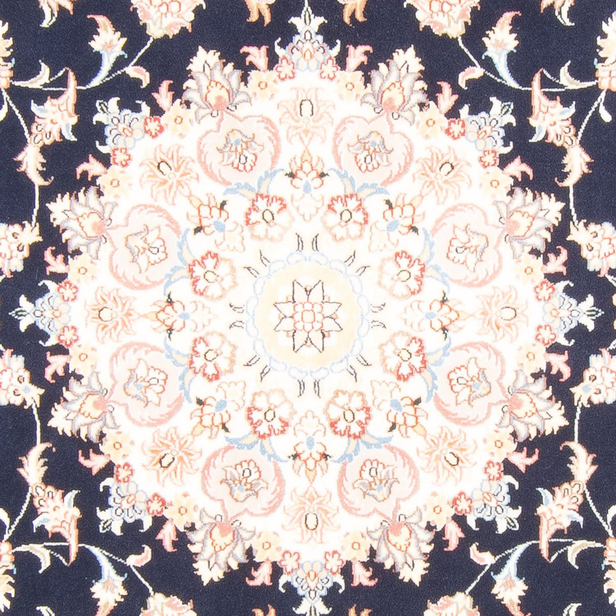 Tapis persan - Tabriz - Royal - 235 x 170 cm - bleu foncé