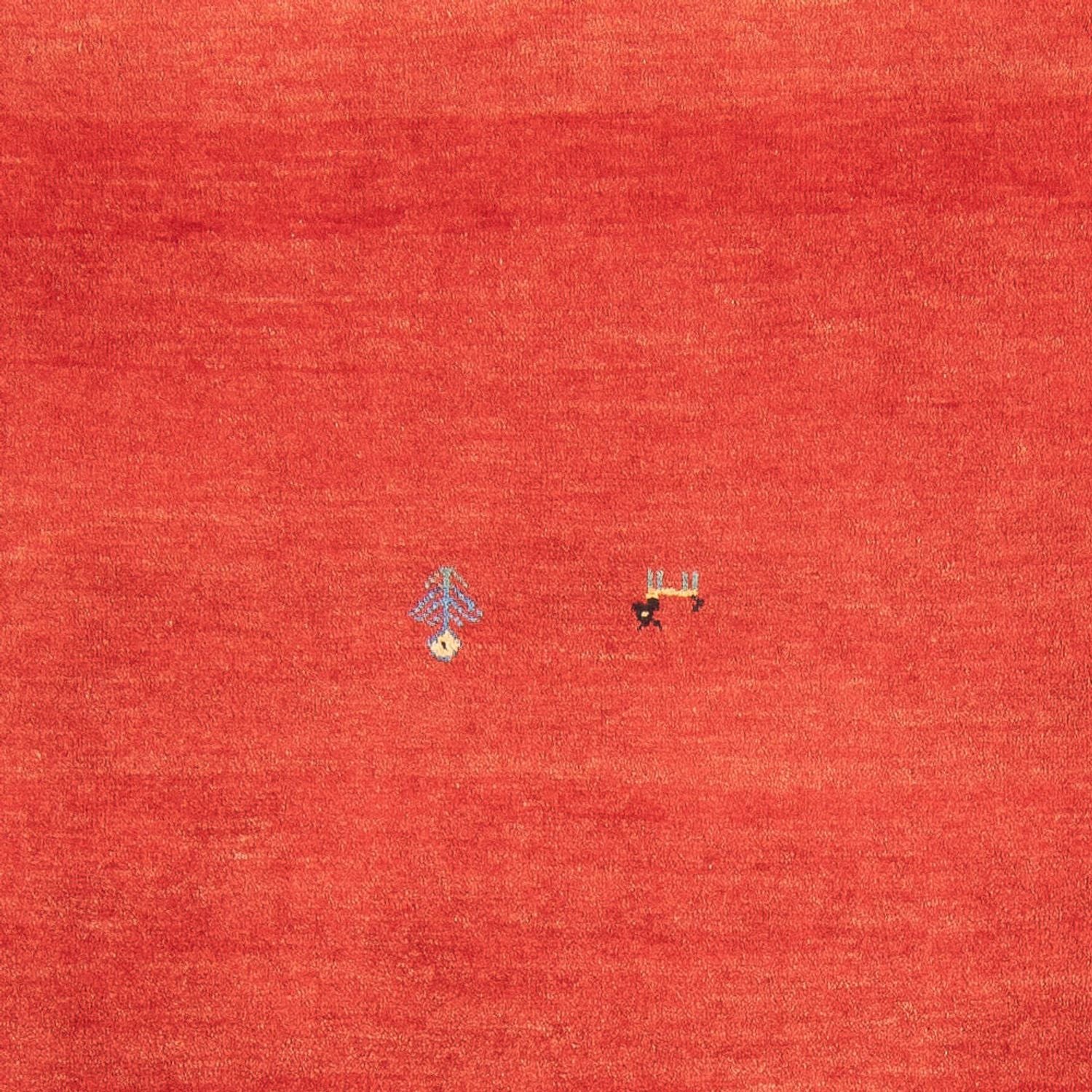 Tapis Gabbeh - Persan - 293 x 197 cm - rouge