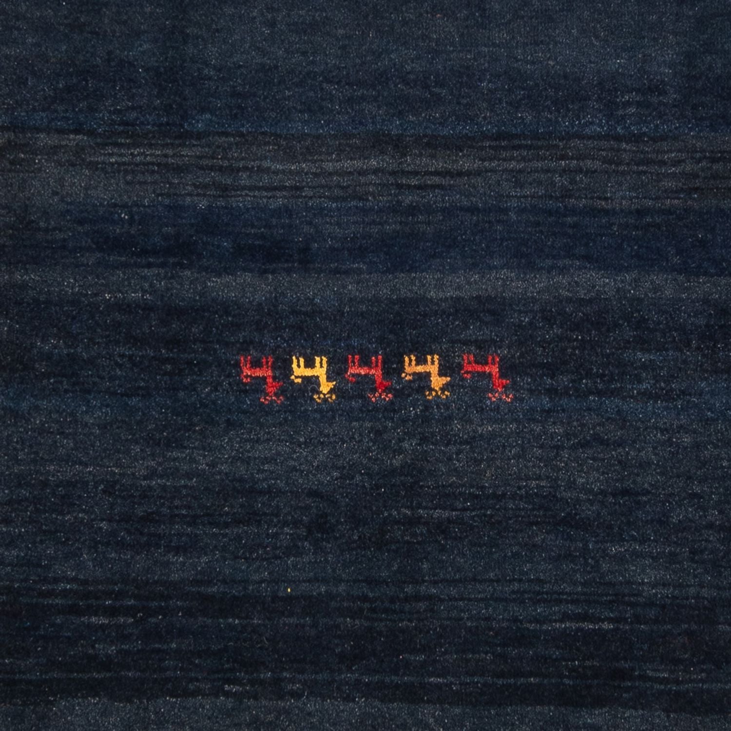 Tapis Gabbeh - Persan - 291 x 226 cm - bleu foncé