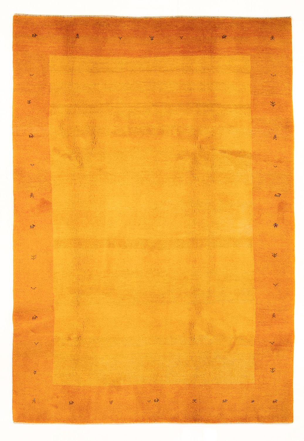 Tapis Gabbeh - Persan - 298 x 202 cm - or