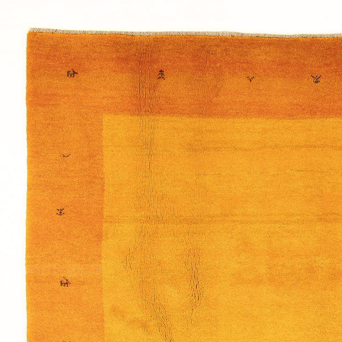 Tapis Gabbeh - Persan - 298 x 202 cm - or